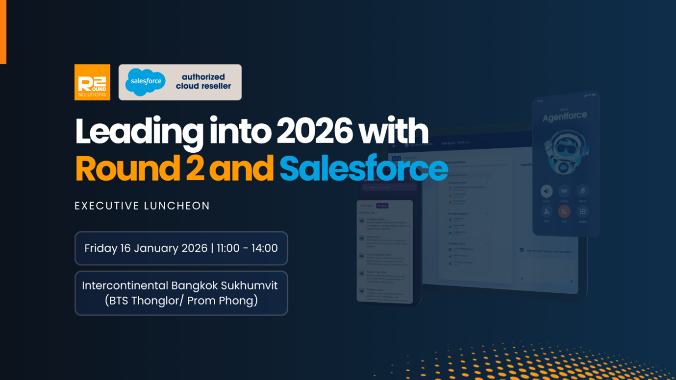 Welcome 2026 Innovations with Round 2 Solutions & Salesforce